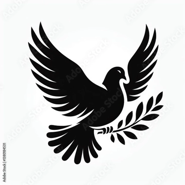 Fototapeta Diverse Bird Silhouettes in a Nature-Inspired Artwork