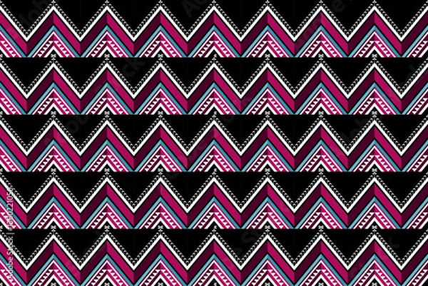 Fototapeta ethnic pattern seamless ,geometric ethnic pattern ,Tribal geometric seamless patterns, ethnic design, hipster backdrop, wallpaper Background, Design curtain, carpet ,fabric ,textile	