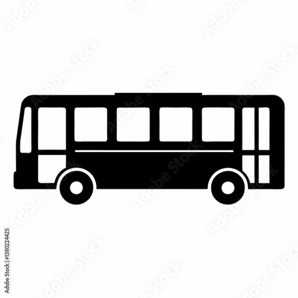 Obraz Bus icon Vector
