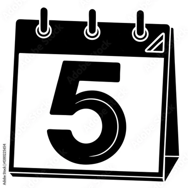 Obraz calendar vector all day 1 /31