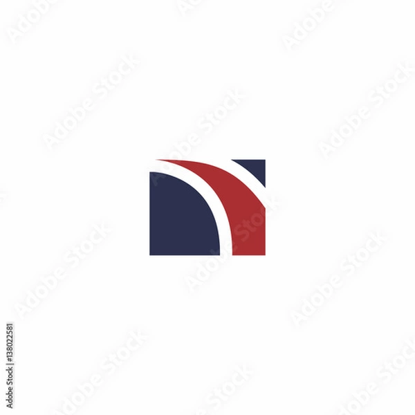 Obraz Square Abstract Business Logo Vector