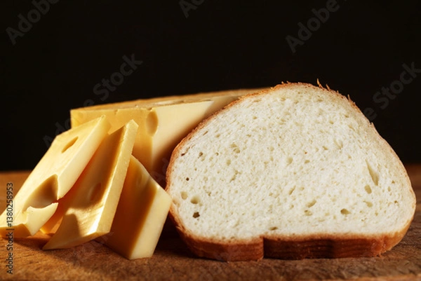 Obraz Cheese And Bread