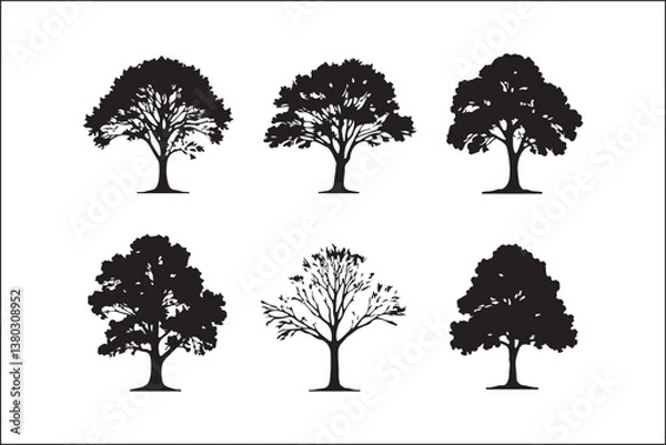 Fototapeta Tree Vector Silhouette – Nature and Forest Design Clipart

Minimalist Tree Illustration – Black Silhouette Vector Art

Botanical Tree Silhouette – Elegant Nature Vector Design

Woodland Tree Vector – 