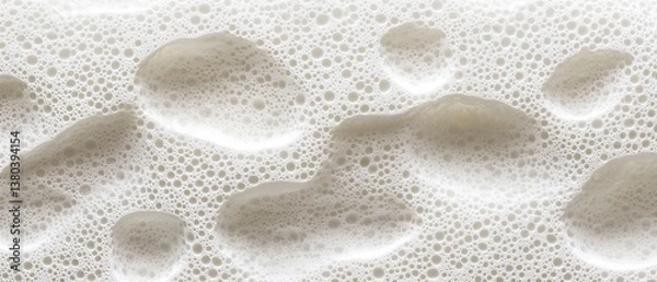 Fototapeta White Polystyrene Foam Texture Closeup Abstract Art