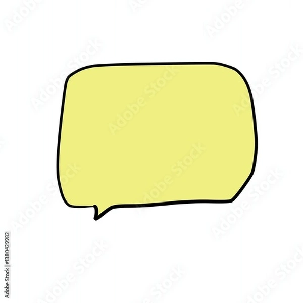 Fototapeta ふきだし