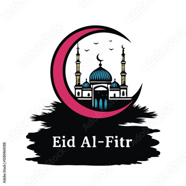 Obraz Eid Al Fitr celebration design