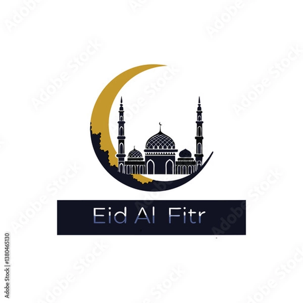 Obraz .Eid Al Fitr celebration design