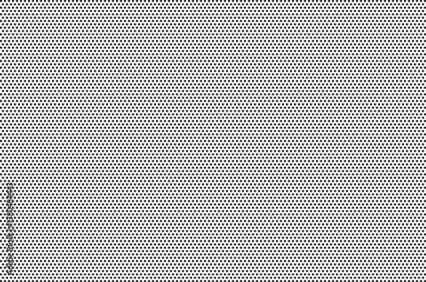 Obraz Dot grid pattern. Abstract halftone black dotted background, vintage retro filter