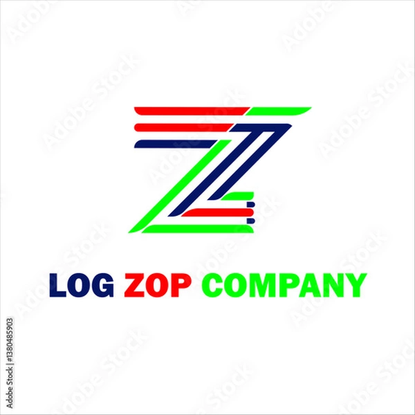 Obraz LOG ZOP  LOGO DESIGN