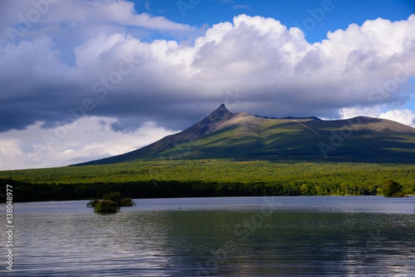 Obraz 大沼と駒ケ岳