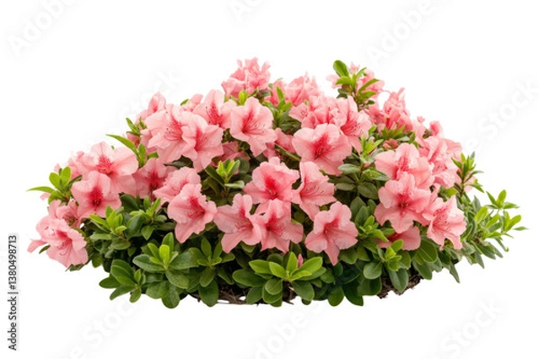 Fototapeta Stunning Pink Azalea Bloom in a Garden