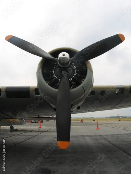 Fototapeta b-17 propeller