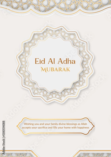 Obraz Eid Al Adha wishing 