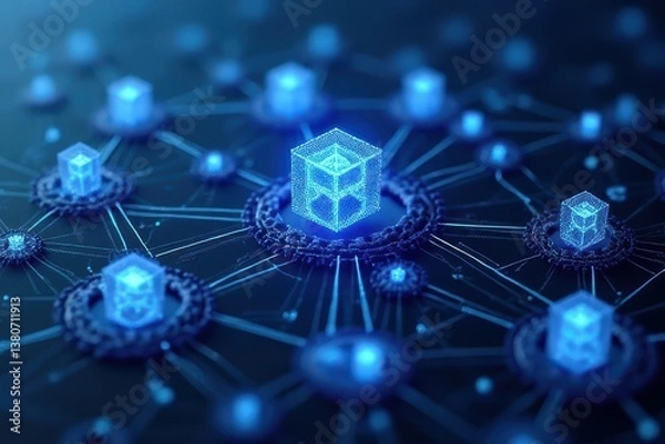 Fototapeta Understanding Kubernetes Clusters through Network Diagrams