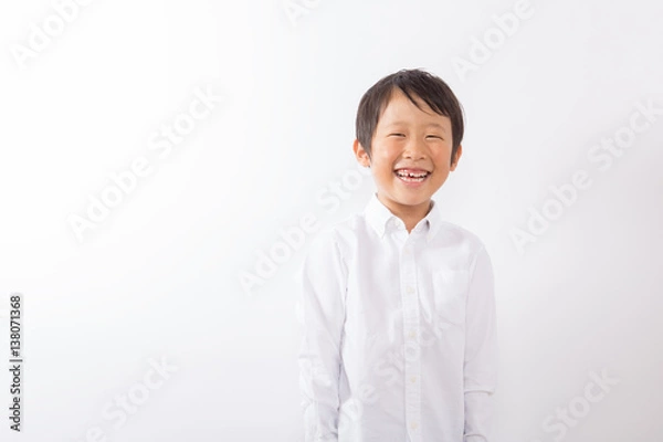 Obraz 笑顔の少年
