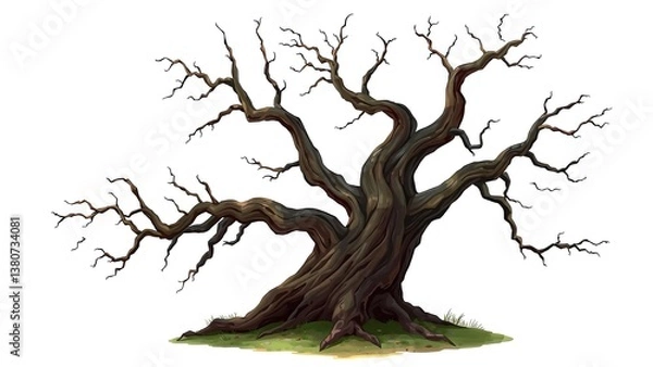 Fototapeta Old Spooky Tree