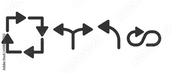 Obraz simple arrow cursor