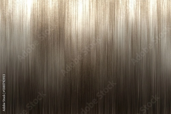 Obraz Brushed bronze metallic texture with soft gradient lighting. AI generated