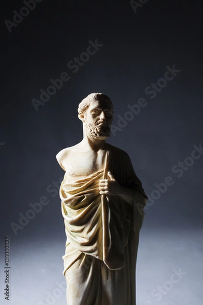 Obraz hippocrates, sculpture statuary