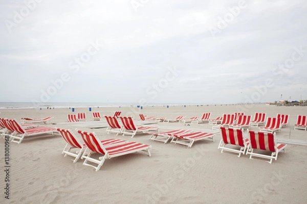 Obraz beach chairs