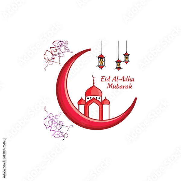 Obraz celebrating Eid Al-Adha.