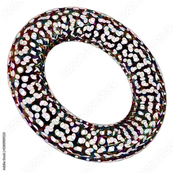 Fototapeta 3D Geometric Ring Design