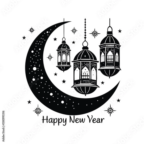 Obraz Celebrating happy new year