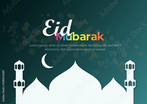 Obraz Eid-Ul-Adha online templet post design 2025