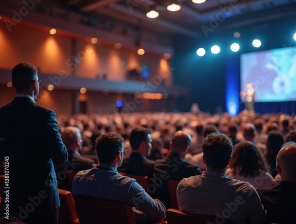 Obraz Large Conference: Captivating Speech