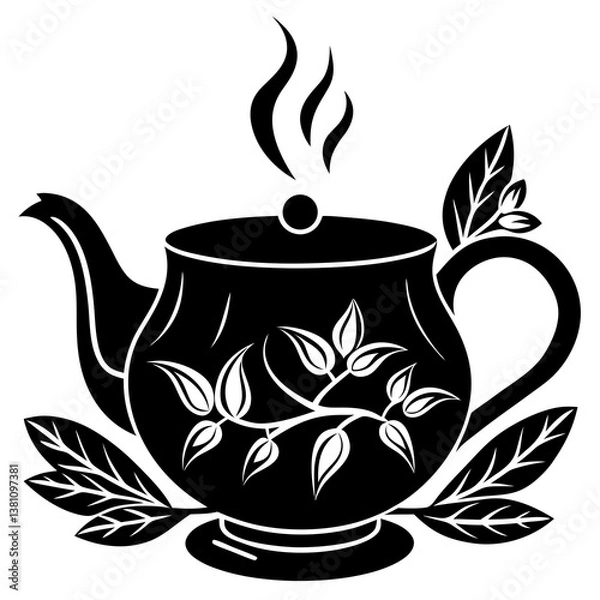 Obraz teapot and cup