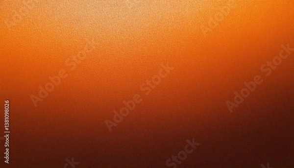 Fototapeta orange grainy gradient background dark color orange abstract noise texture banner header backdrop design