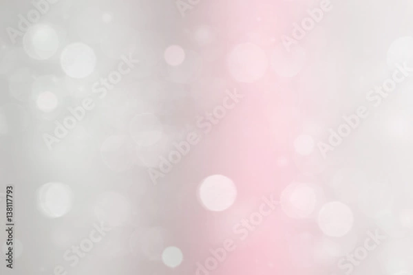 Fototapeta Abstract pink and bokeh background blur.