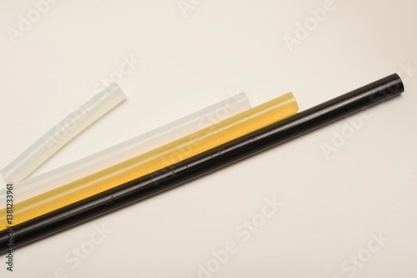 Obraz Glue rods for the glue gun.