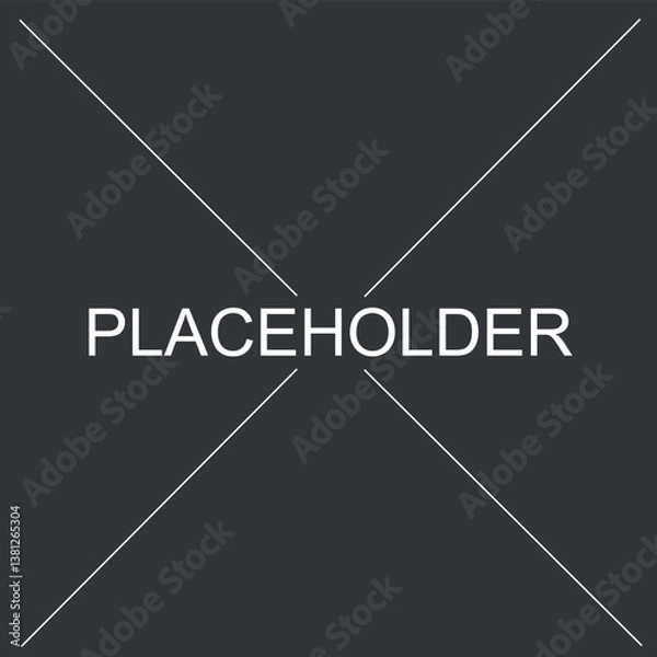 Fototapeta Placeholder Template Insert Your Image Here	
