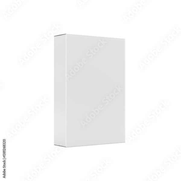 Obraz white box isolated on white