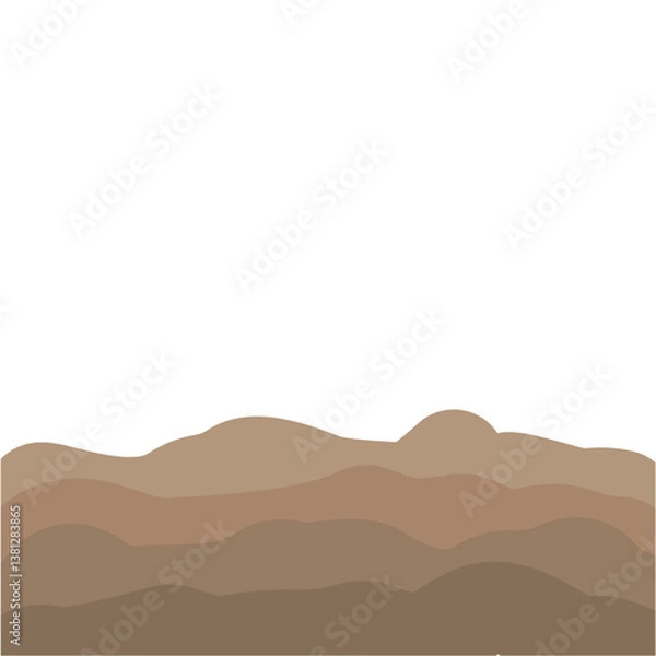 Fototapeta brown clouds illustration