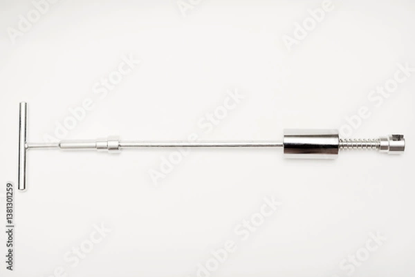 Obraz Metal reverse hammer for straightening car body dents.