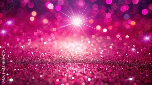 Obraz Pink Sparkle Background Design