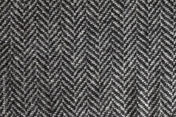 Obraz ヘリンボーンの生地