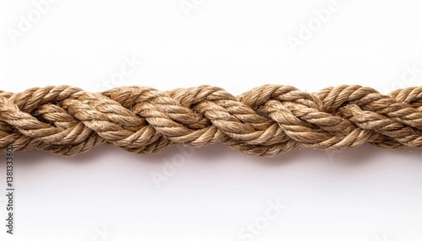 Fototapeta rope isolated on white or transparent background