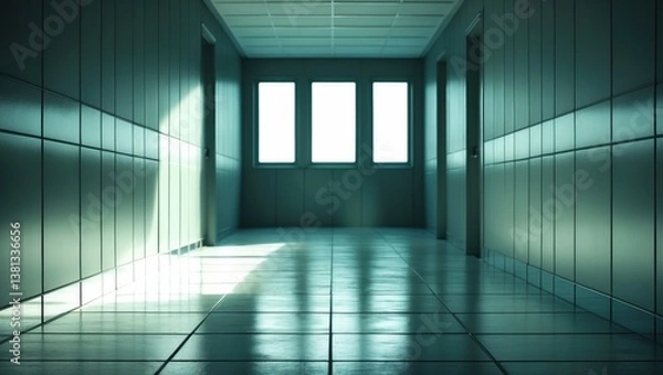 Fototapeta Light at the end of the corridor
