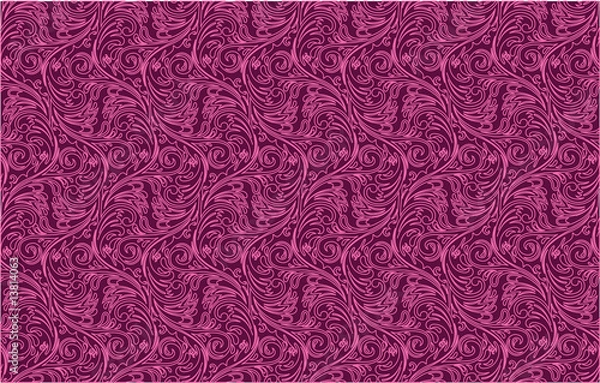 Obraz Retro floral ornament