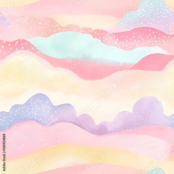 Obraz watercolour cover background