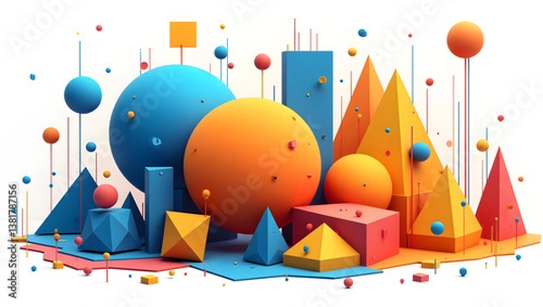 Obraz GEOMTRIC SHAPES