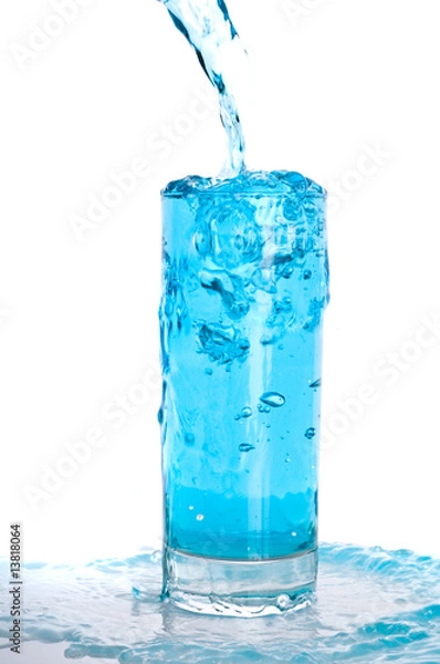 Fototapeta water splashing