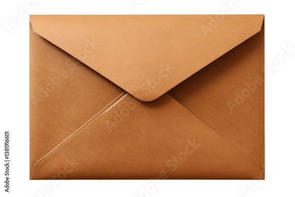 Obraz Brown Envelope Image on transparent background