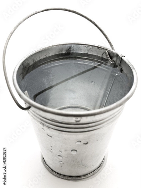 Obraz metal bucket