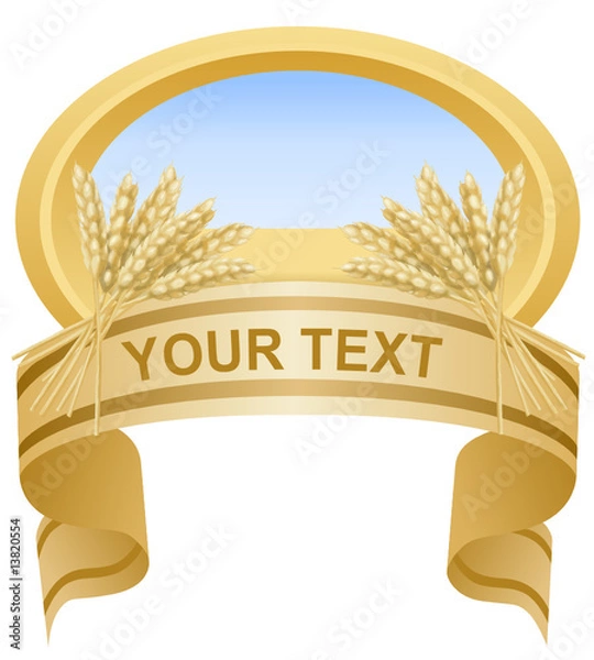 Obraz etichetta grano