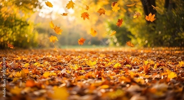 Obraz Golden Hour's Embrace AI Generated