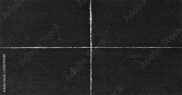 Fototapeta Vintage distressed old photo overlay and film grain dust and scratches texture overlay with vignette border. Dirty grunge analog 8k 16:9 retro effect background with copy space.